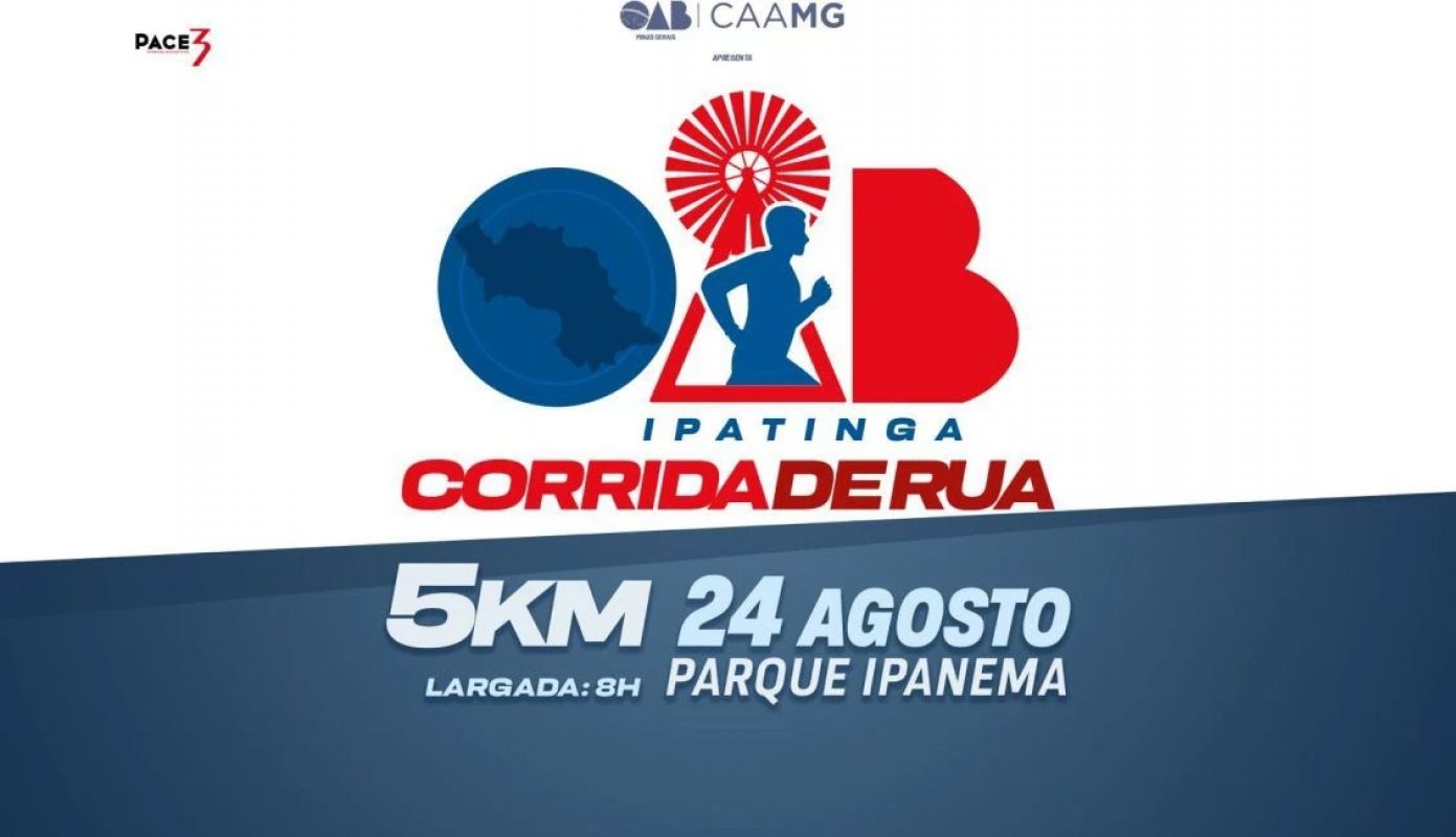 OAB Ipatinga promove 1ª Corrida de Rua para a Advocacia no Parque Ipanema
