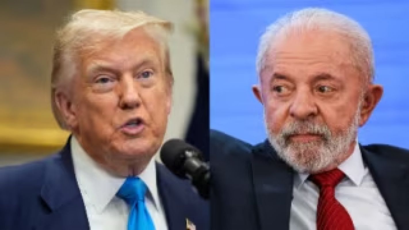  Trump sinaliza possível redução de tarifas ao Brasil em encontro com Lula
