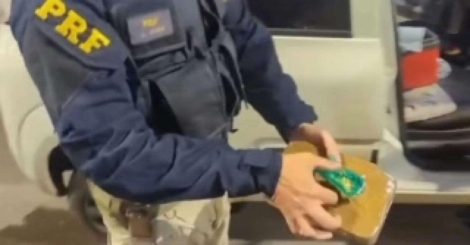 PRF prende motorista após achar crack, cocaína e maconha em carro na BR-381