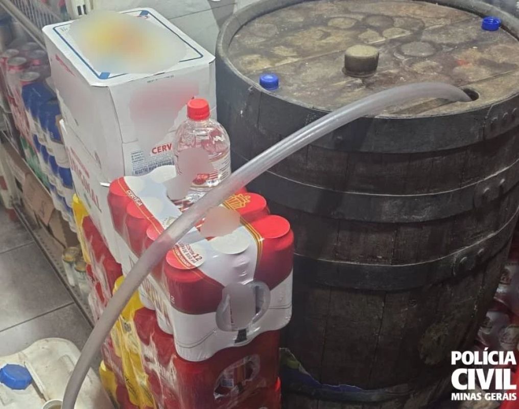 PCMG prende dois homens e apreende bebidas adulteradas em Belo Horizonte