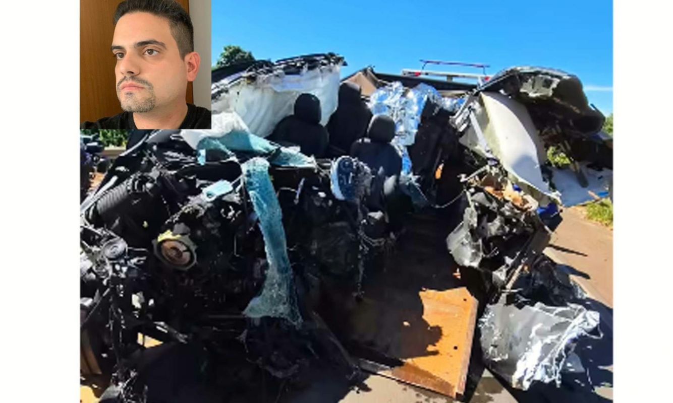 Médico de 41 anos morre após caminhonete bater de frente com caminhão em MG