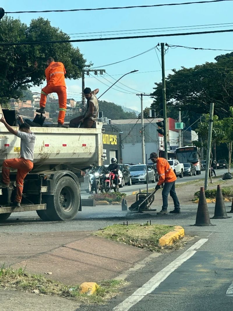 Ipatinga intensifica obras e cobre mais de 600 buracos em um mês