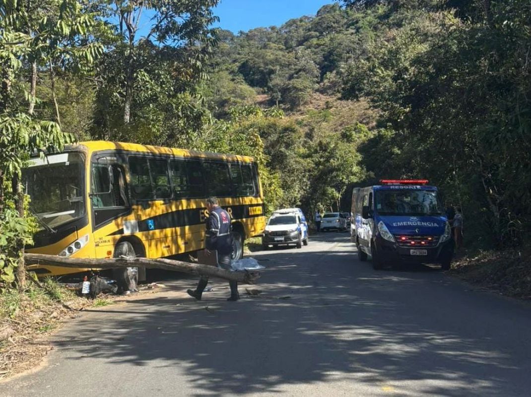 Motociclista que morreu em colisão com ônibus escolar em Antônio Dias era natural de Ipatinga
