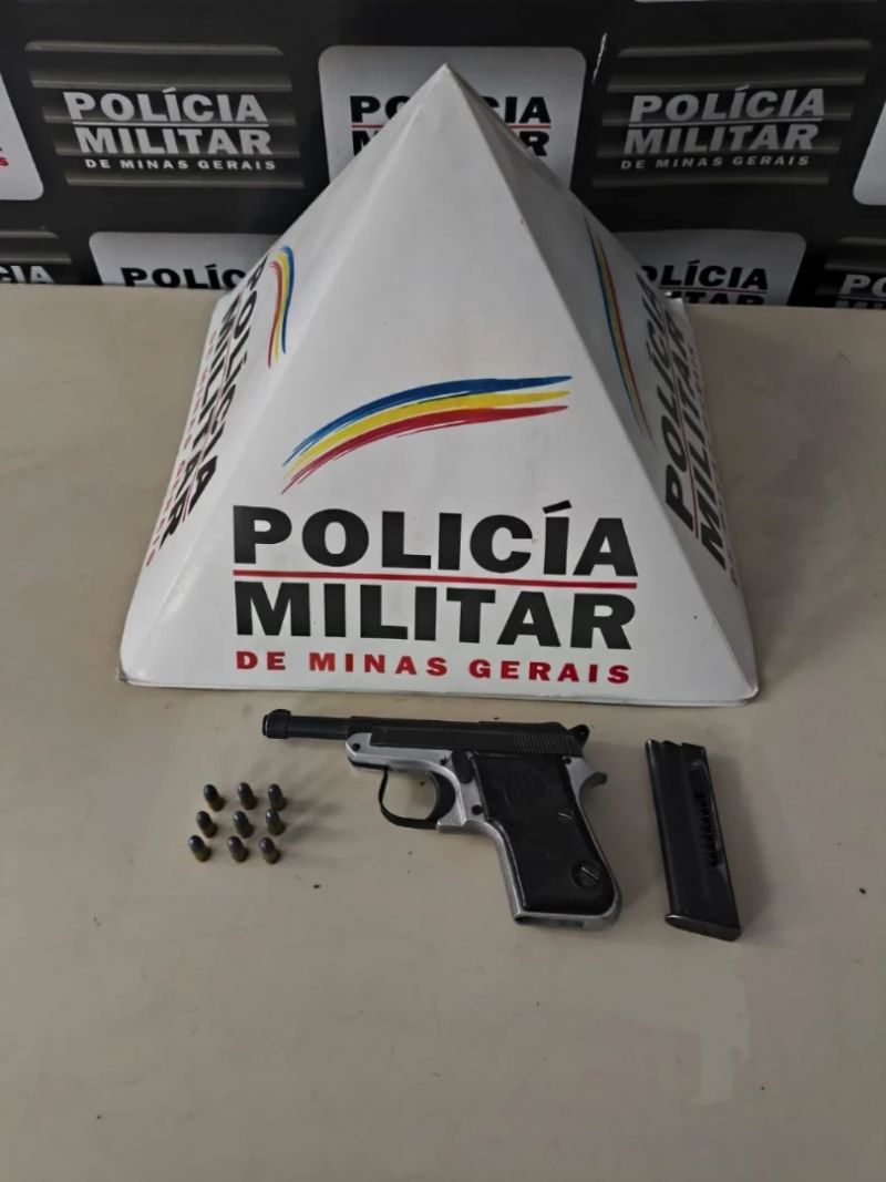 Homem é preso com arma e munições em João Monlevade