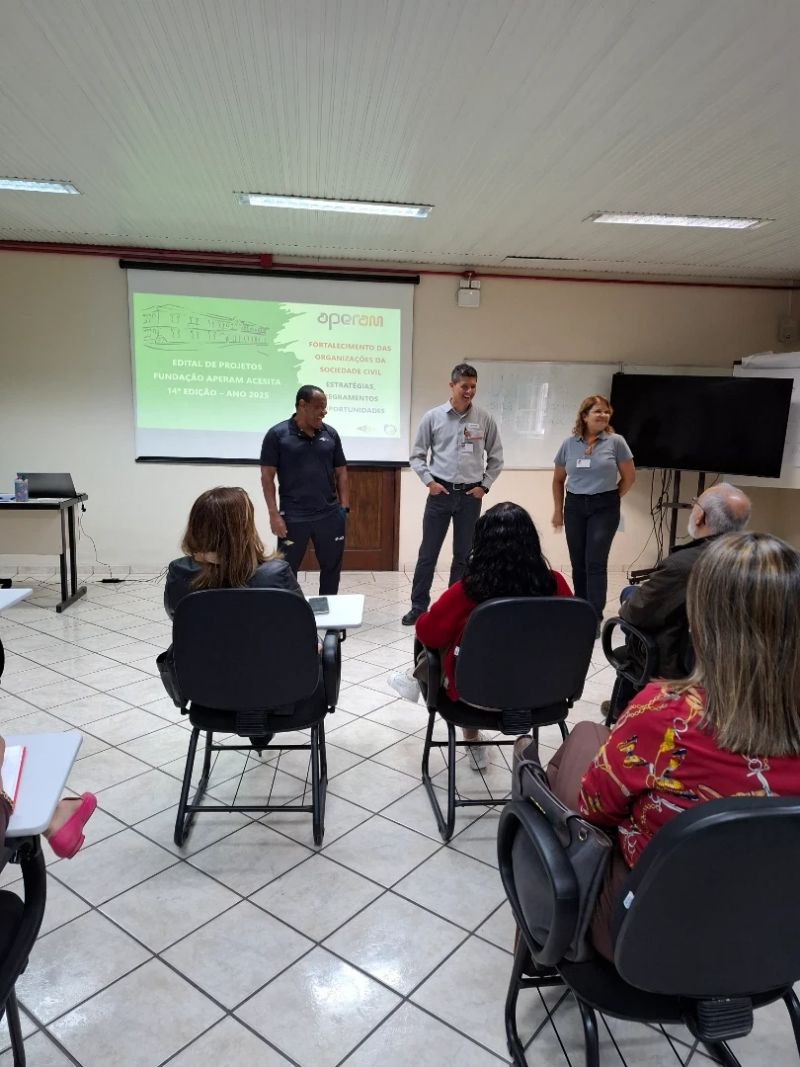 Fundação Aperam Acesita realiza capacitações para organizações sociais no Vale do Aço e Jequitinhonha