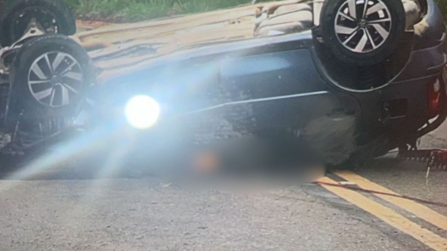 Homem morre em capotamento na LMG-759 próximo a Córrego Novo