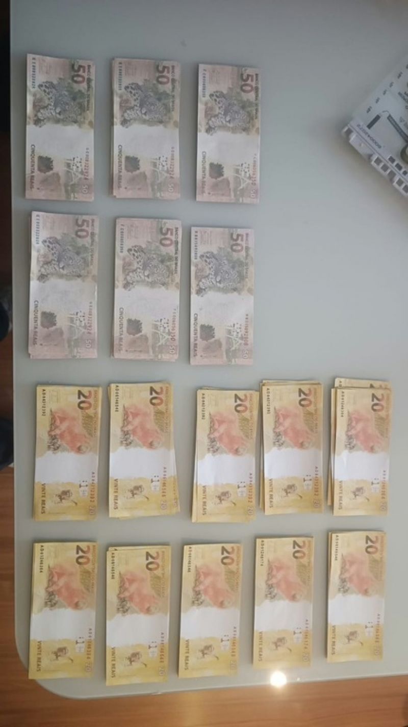 PF prende em flagrante investigado com cerca de R$ 10 mil em cédulas falsas em Juiz de Fora