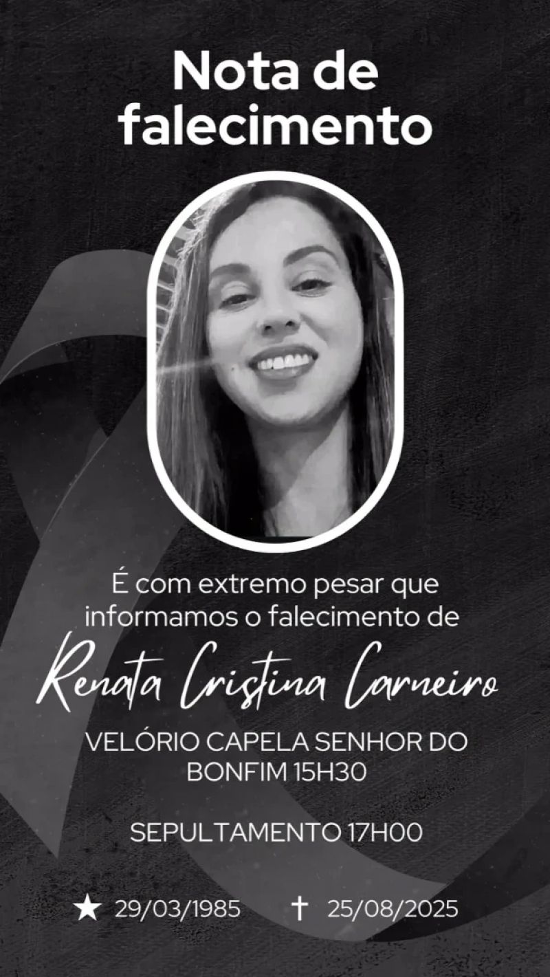Vítima de feminicídio será enterrada nesta terça-feira em Coronel Fabriciano