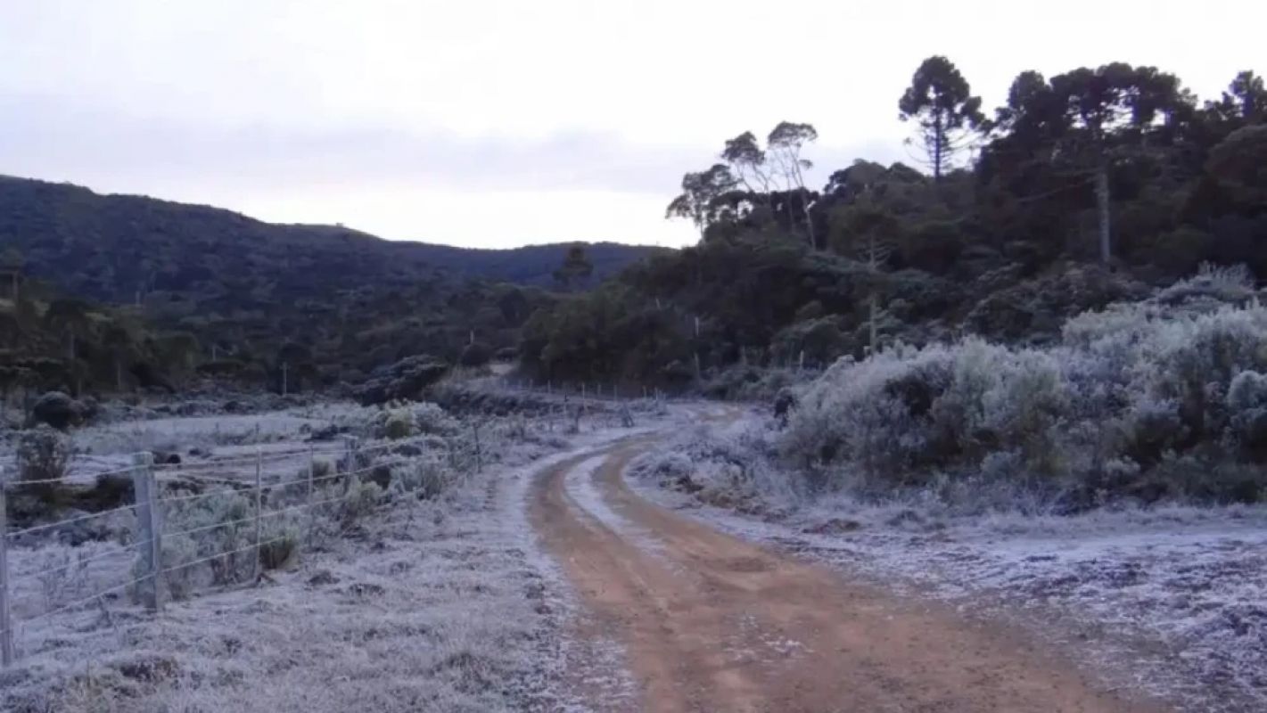  Frente fria avança e pode trazer neve ao Sul do Brasil nesta semana
