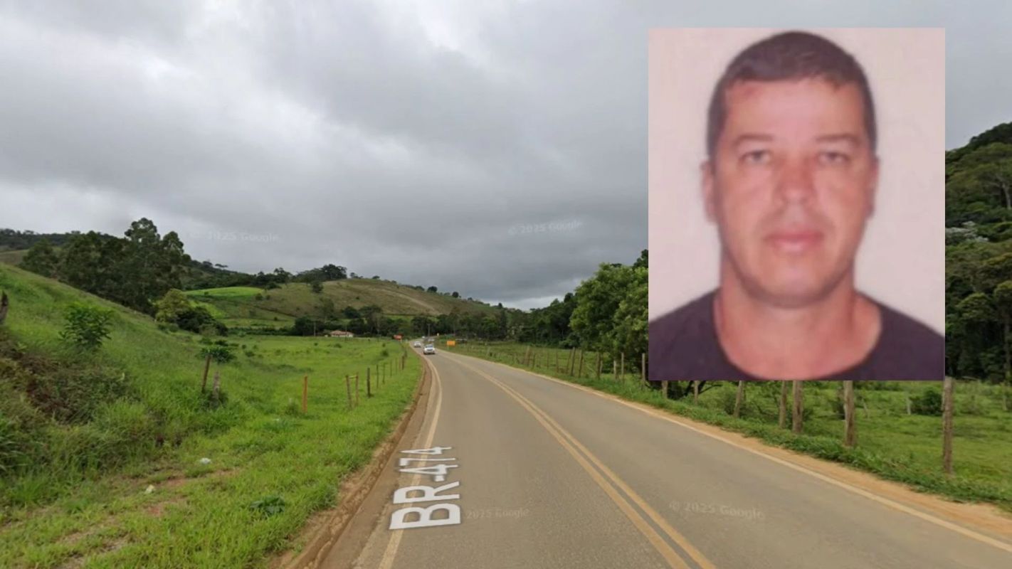 Mototaxista é encontrado morto após acidente na BR-474, em Piedade de Caratinga