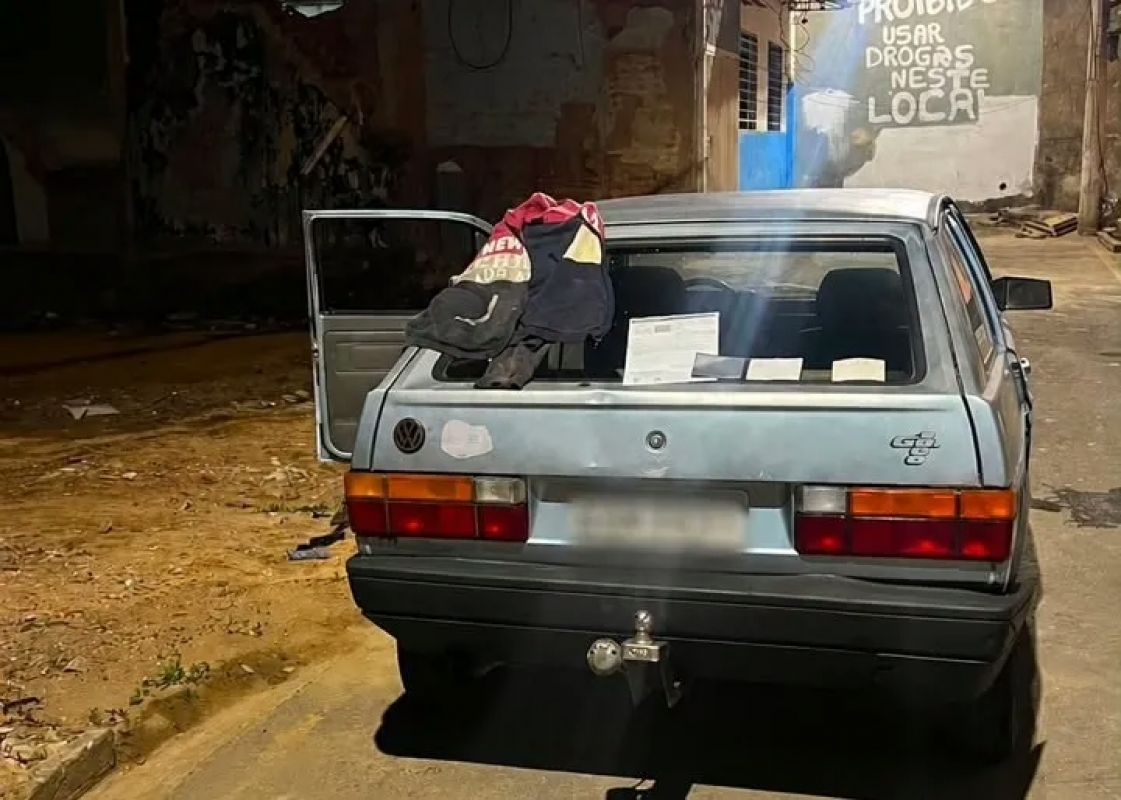 Guarda localiza carro furtado e prende suspeito no Centro de Ipatinga