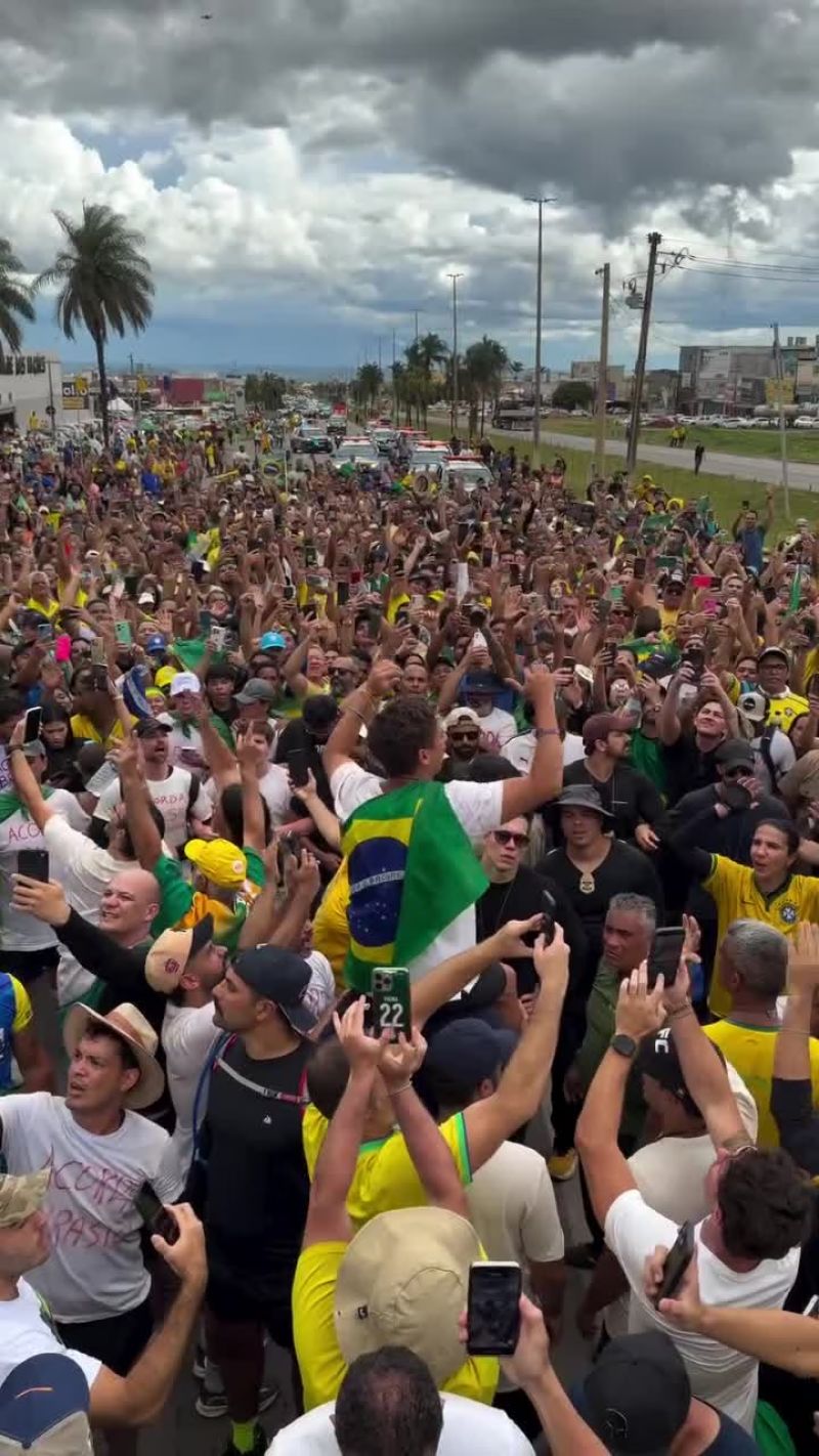 PL emite comunicado após raio atingir manifestantes em ato de Nikolas Ferreira