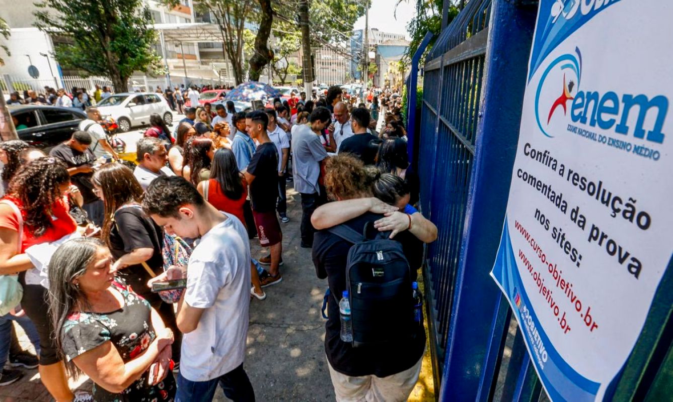  Enem 2025: 73% dos inscritos fazem prova no 1º dia