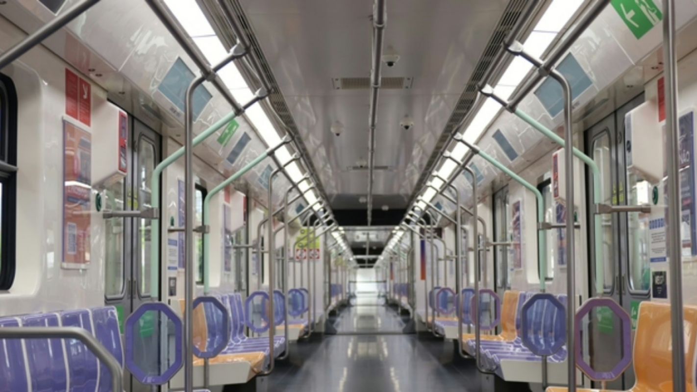 Segundo trem da nova frota começa a circular na Linha 1 do metrô de BH