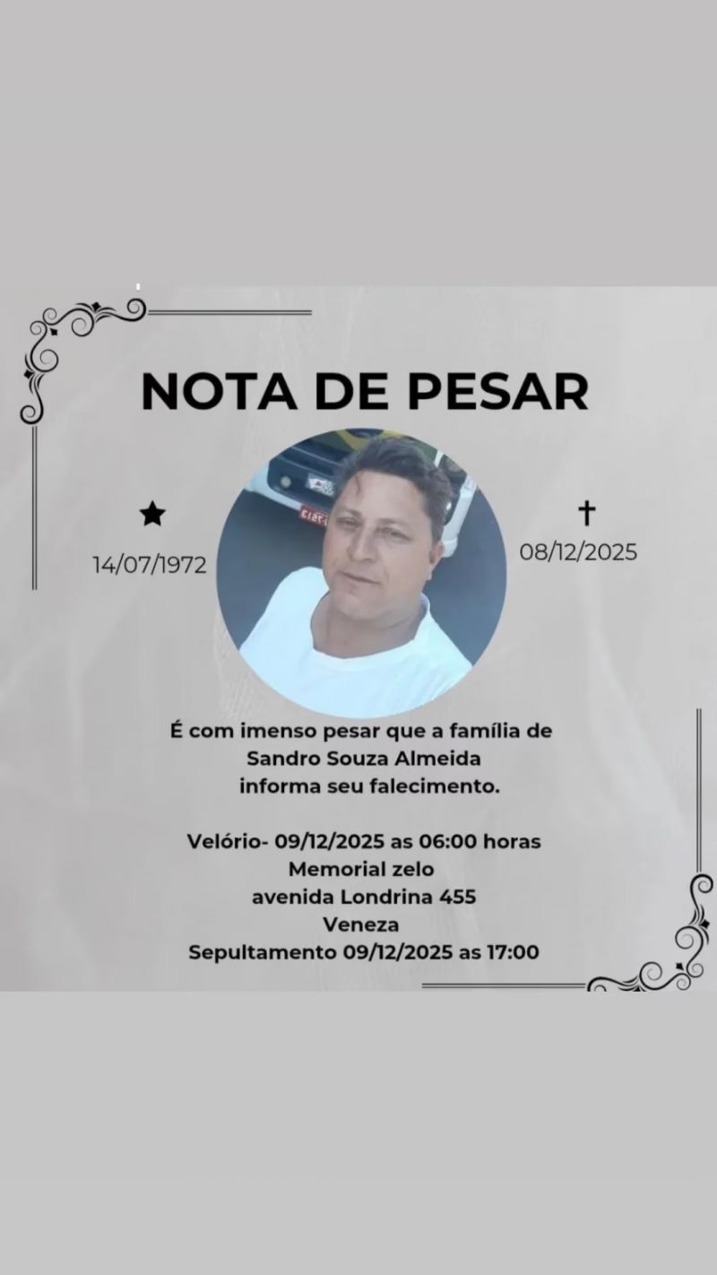 Caminhoneiro que morreu ao volante em Belo Oriente será sepultado nesta terça em Ipatinga