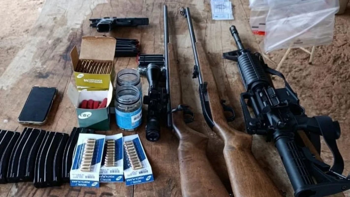 PF desmantela tráfico de armas em Governador Valadares, São Paulo e Espirito Santo