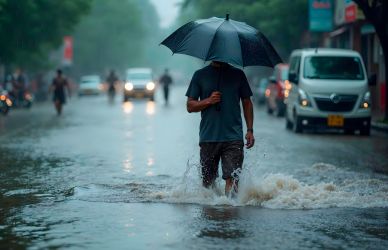  Inmet alerta para chuvas intensas em 24 estados; Minas está em “grande perigo”