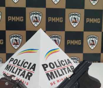 Dois homens são presos com armas de fogo durante patrulhamento em Coronel Fabriciano