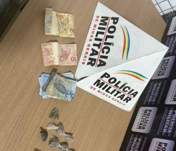 Adolescente é apreendido por tráfico de drogas em Caratinga