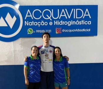 Atleta de Ipatinga conquista quatro medalhas na Supercopa de Natação em Belo Horizonte