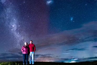  Aurora boreal na Serra Gaúcha? Céu roxo intriga especialistas durante fenômeno ainda sem explicação no RS