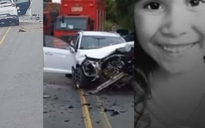Criança de Ipatinga morre em grave acidente na BR-116 em Itambacuri