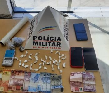 Trio é detido por tráfico de drogas em terreno usado como ponto em Ipatinga