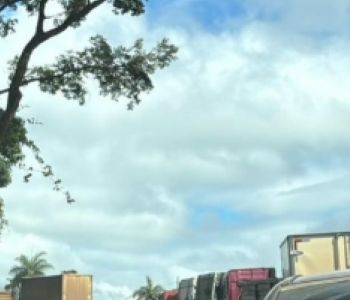 Obras na BR-381 causam retenções e exigem paciência de motoristas nesta segunda
