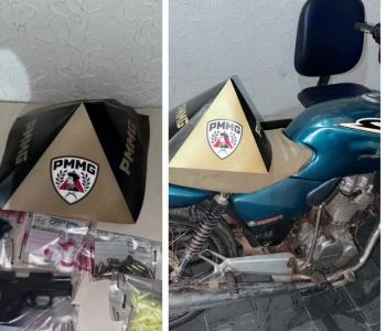 Homem é preso com pistola após fugir da PM e se esconder em banheiro de casa