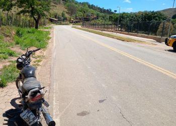 Jovem fica em estado grave após acidente de moto na MG-232, em Santana do Paraíso