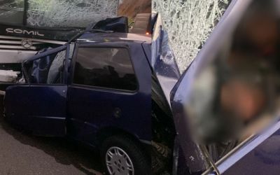 Motorista morre na BR-458 após colisão com ônibus em Ipaba; vítima era de Ipatinga