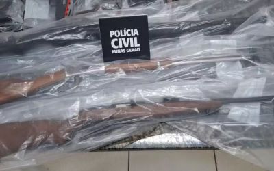 Polícia Civil apreende seis armas em endereços ligados a advogado em Timóteo