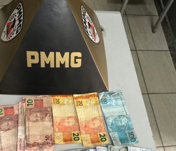 PM prende suspeito de tráfico e apreende crack e dinheiro em Ipatinga
