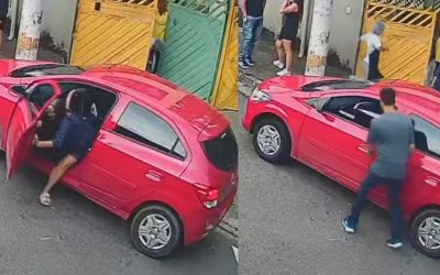Carro com bebê de 2 meses é roubado em frente a CCA no Jaraguá e criança é encontrada no veículo