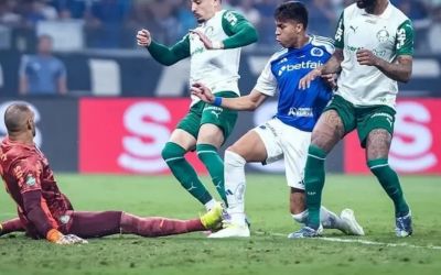 Cruzeiro derrota Palmeiras com brilho de Kaio Jorge no Mineirão