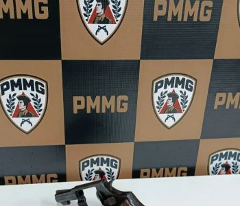Adolescente é apreendido com arma e munição após denúncia sobre plano de homicídio em Coronel Fabriciano