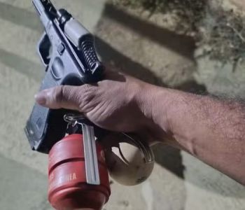 Preso com granadas e réplica de arma, homem diz à PM que queria 'se mostrar e aparecer' em Governador Valadares