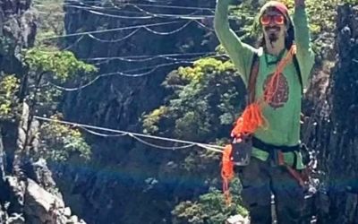 Queda de 50 metros mata turista durante highline na Chapada dos Veadeiros