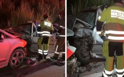 Carro que seguia para Ipatinga se envolve em acidente na BR-116 em MG; uma pessoa morre e sete ficam feridos