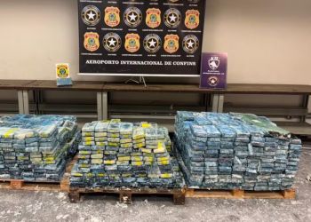 PF prende investigado em Governador Valadares em operação ligada a 1,2 tonelada de cocaína apreendida em aeroporto