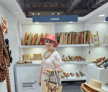 Associação Indaiá leva artesanato de Antônio Dias à maior feira da América Latina