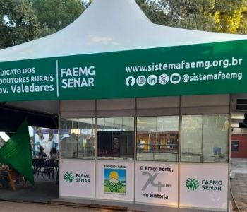 Sistema Faemg Senar oferece cursos e eventos gratuitos na Expoagro de Governador Valadares