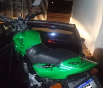 Homem é preso com moto adulterada em Nova Era