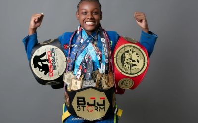 Jovem promessa do jiu-jitsu é reconhecida em Nova Era