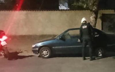 Carro furtado é recuperado pela Polícia Municipal em Ipatinga