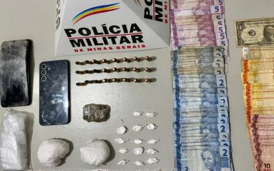  Polícia prende homem por tráfico e cumpre mandado por latrocínio em Ipatinga