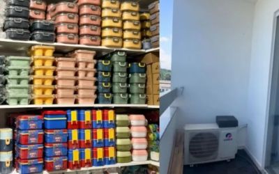 Influenciadora transforma quarto da filha em loja, coloca criança para dormir na varanda e gera polêmica nas redes sociais