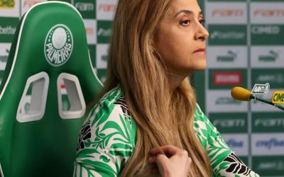 Leila confronta Dudu no STJD e o chama de covarde: 'Vem encarar uma mulher'