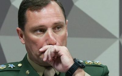Mauro Cid presta depoimento ao STF sobre suposta tentativa de golpe