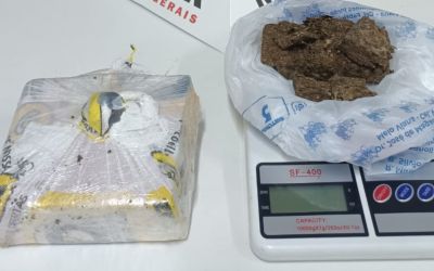 Homem de 53 anos é preso por tráfico de drogas após fuga em alta velocidade em Coronel Fabriciano